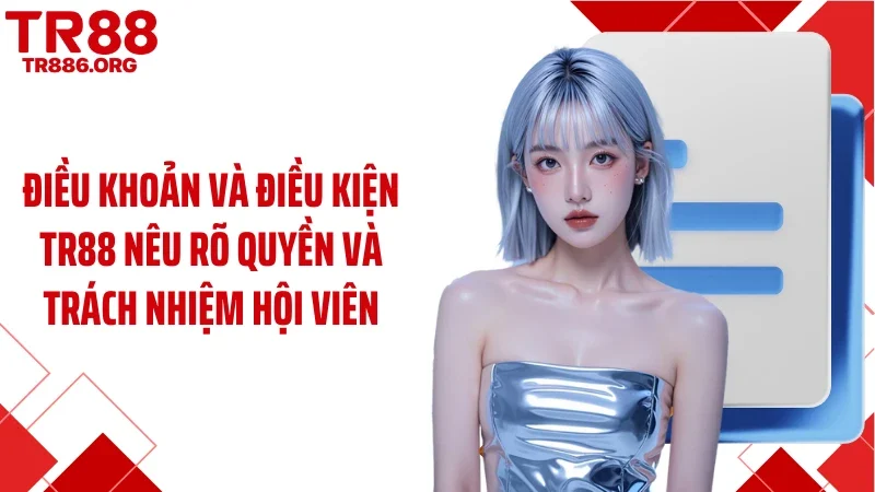 Điều khoản và điều kiện TR88 nêu rõ quyền và trách nhiệm hội viên
