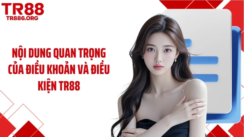 Nội dung quan trọng của điều khoản và điều kiện TR88